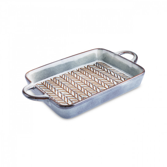 Karaca Culina Reaktif Fırın Kabı Gri 31 cm