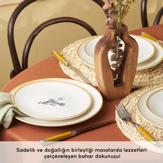 Karaca June 18 Parça 6 Kişilik Kahvaltı Takımı