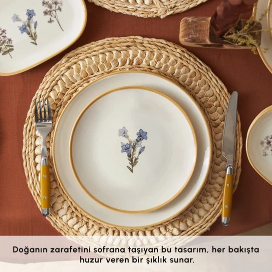 Karaca June 18 Parça 6 Kişilik Kahvaltı Takımı