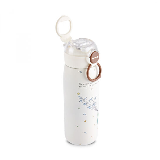 Karaca Prince Çelik Sızdırmaz Termos Krem 600 ml