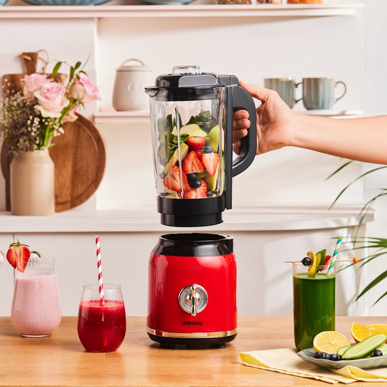 Karaca Vintage Craft Smoothie Blender Red