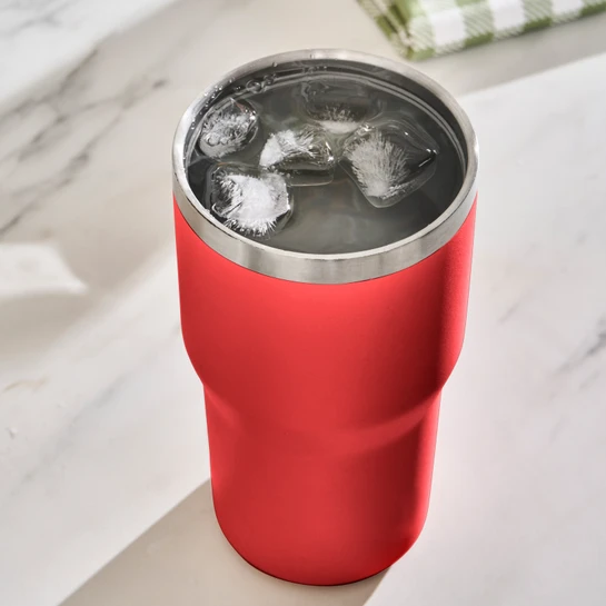 Karaca Star Ice Pipetli Çelik Sızdırmaz Termos Kırmızı 550 ml
