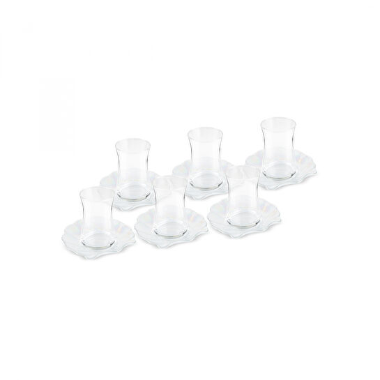 Karaca Shell 6 kişilik 12 Parça Çay Seti