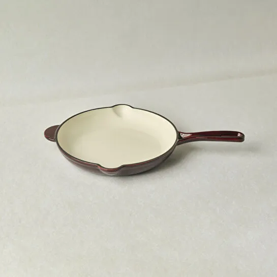 Karaca Heritage Demir Döküm Emayeli Tava Kırmızı 26 cm