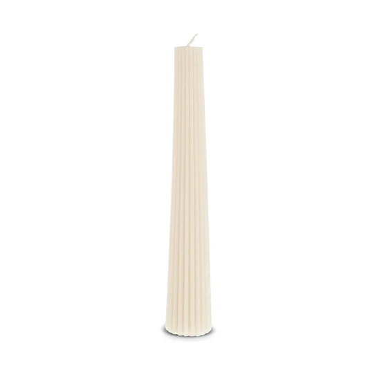 Karaca Striped Konik Mum Bej