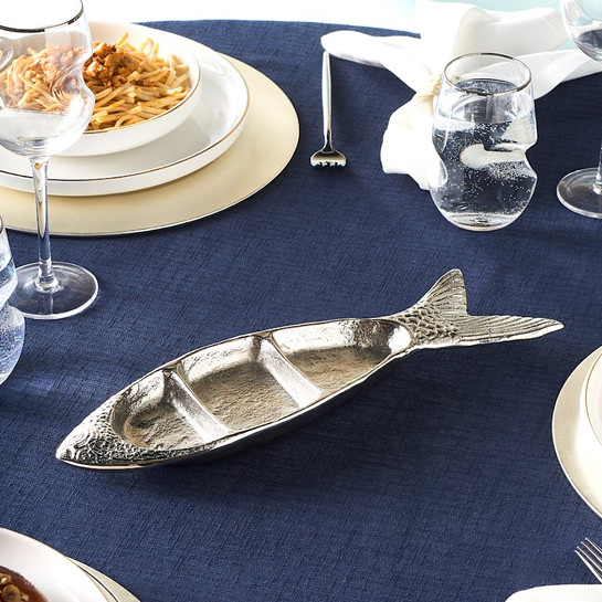 Karaca Marin Fish 3'lü Çerezlik 10 x 36,25 cm