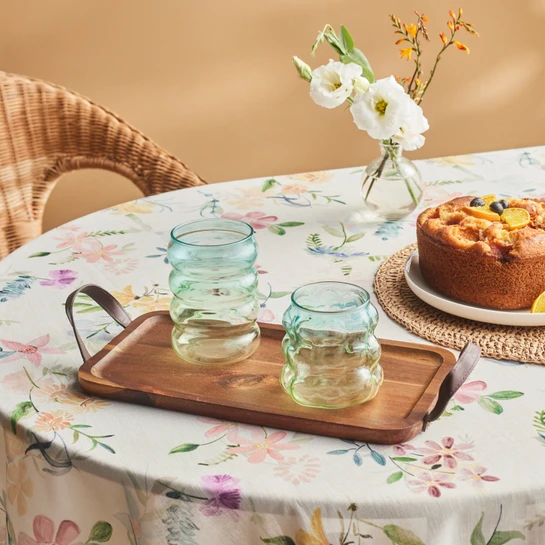 Karaca Buble Latte Bardağı 390 ml Yeşil