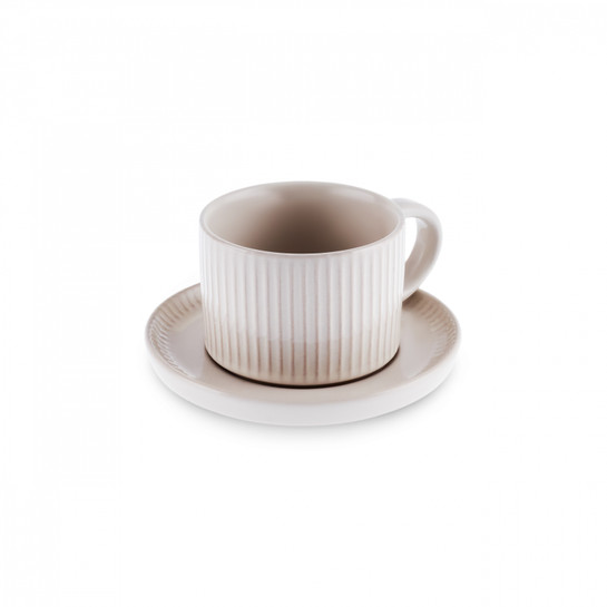 Karaca Massimo Kahve Fincanı ve Tabağı Krem 90 ml
