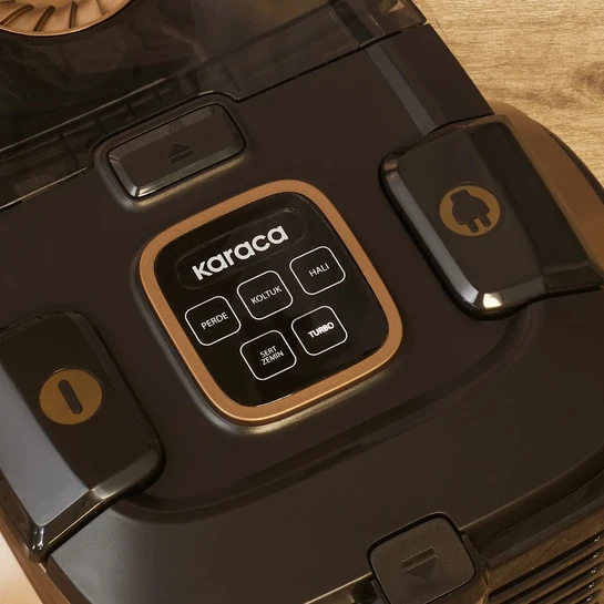 Karaca Vantuz Mpro Elektrikli Süpürge Walnut Brown