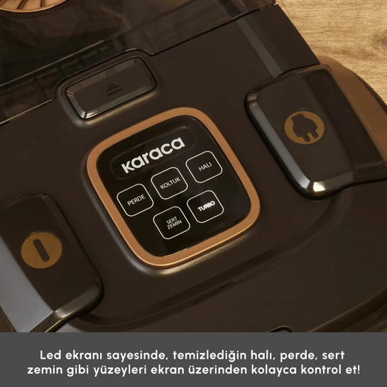 Karaca Vantuz Mpro Elektrikli Süpürge Walnut Brown