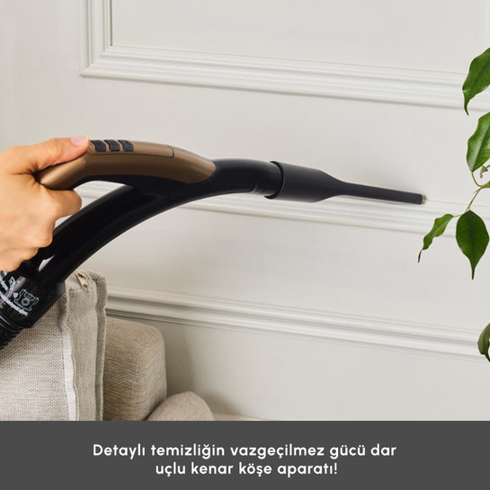 Karaca Vantuz Mpro Elektrikli Süpürge Walnut Brown