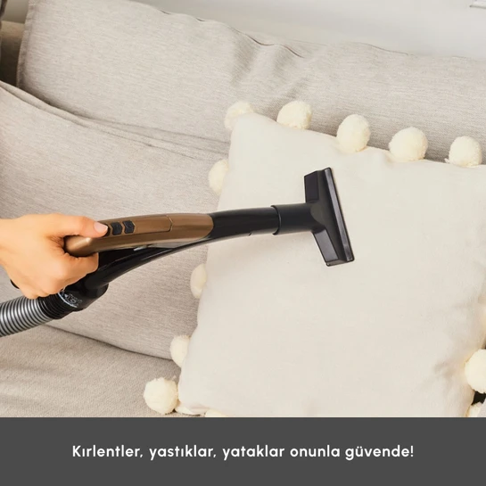 Karaca Vantuz Mpro Elektrikli Süpürge Walnut Brown