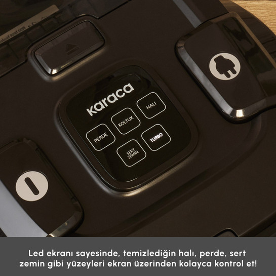 Karaca Vantuz Mpro Elektrikli Süpürge Black