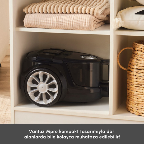 Karaca Vantuz Mpro Elektrikli Süpürge Black