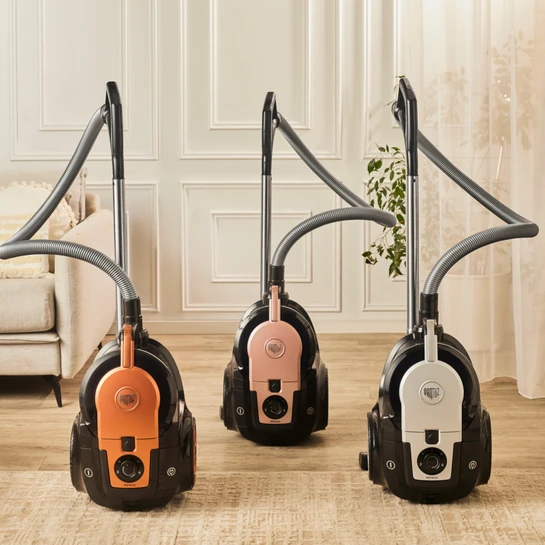 Karaca Vantuz Smax Geniş Toz Hazneli Elektrikli Süpürge Rosegold 2.8L