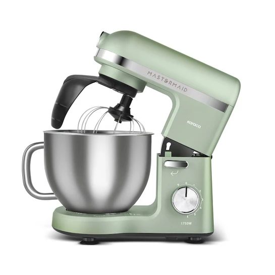 Karaca Mastermaid Chef Pro Çift Kollu Hamur Yoğurma Makinesi Soft Green 1750W 5L
