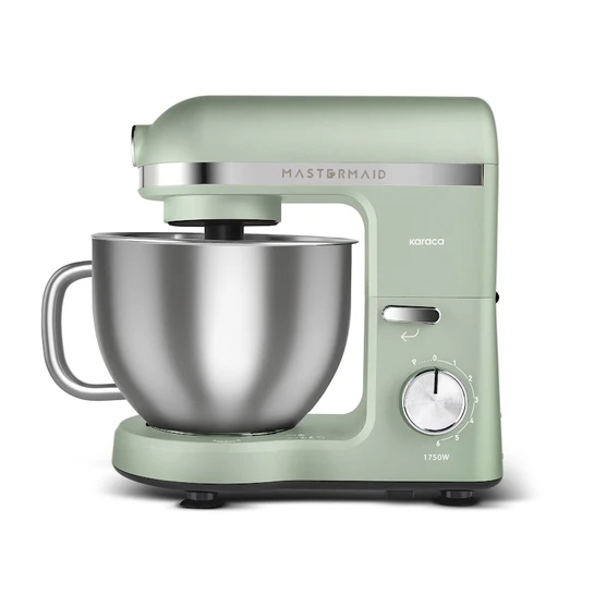 Karaca Mastermaid Chef Pro Çift Kollu Hamur Yoğurma Makinesi Soft Green 1750W 5L
