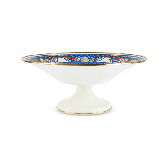 Karaca Amalfi Emaye Ayaklı Meyvelik 30 cm