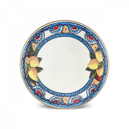Karaca Amalfi Emaye Ayaklı Meyvelik 30 cm
