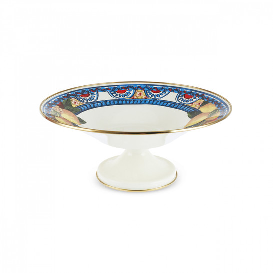 Karaca Amalfi Emaye Ayaklı Meyvelik 30 cm