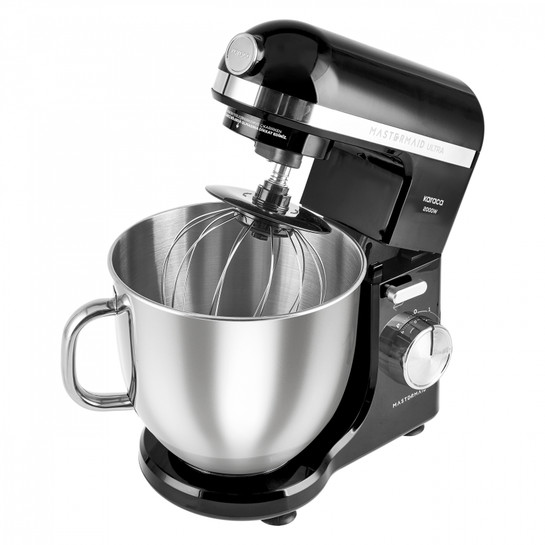 Karaca Mastermaid Chef Ultra M2000W Hamur Yoğurma Makinesi Shiny Black 7L