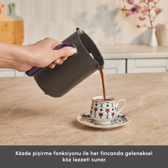 Karaca Hatır Neo Türk Kahve Makinesi Grape Purple