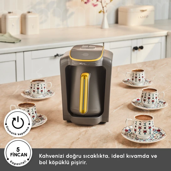Karaca Hatır Neo Türk Kahve Makinesi Pineapple Yellow