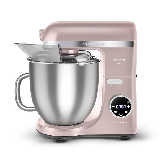 Karaca Mastermaid Chef Ultra D2000W Dijital Ekranlı Hamur Yoğurma Makinesi Rosegold 7L