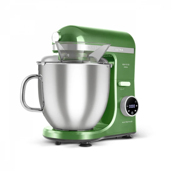 Karaca Mastermaid Chef Ultra D2000W Dijital Ekranlı Hamur Yoğurma Makinesi Emerald Green 7L