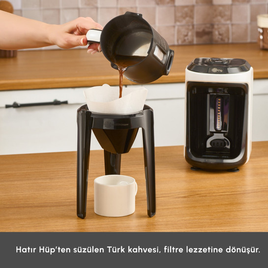 Karaca Hatır Hüp 2 in 1 Türk Kahve Makinesi Soft Cream