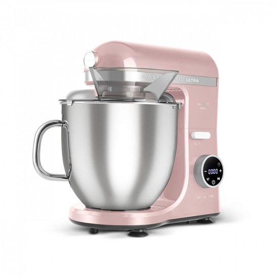 Karaca Mastermaid Chef Ultra D2000W Dijital Ekranlı Hamur Yoğurma Makinesi Pearly Pink 7L