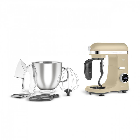 Karaca Mastermaid Chef Ultra D2000W Dijital Ekranlı Hamur Yoğurma Makinesi Mineral Gold 7L