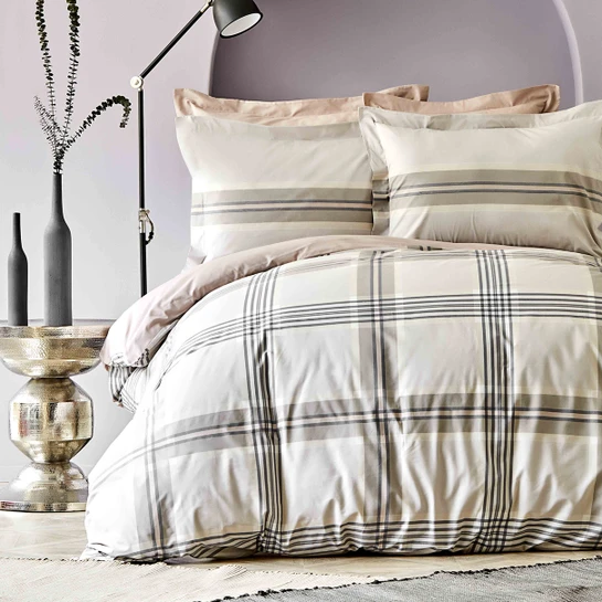 Karaca Home Desi Bej Rnf King Size Nevresim Takımı