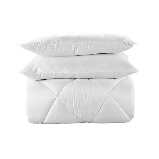 Karaca Home Delux Çift Kişilik Yorgan 2 Adet Yastık 50x70 cm