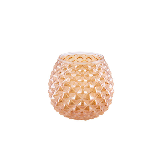 Karaca Home Pino Bal Cam Vazo 14 cm 