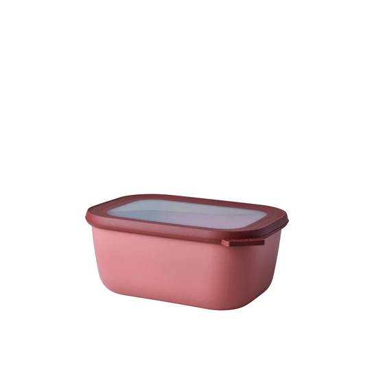 Mepal Multi Bowl Cirqula Dikdörtgen Saklama Kabı 1500 ml Vivid Mauve