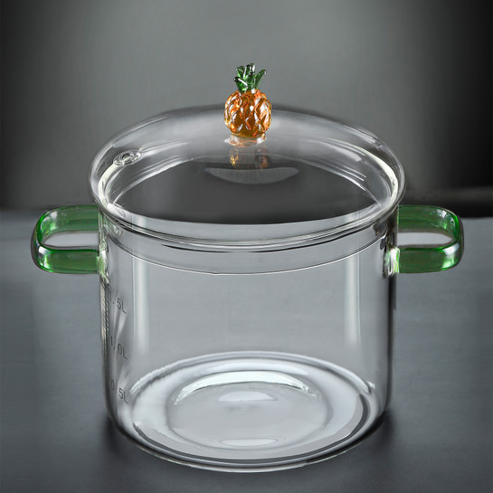 Borglas Ananas Serie Cam Derin Tencere 16 cm