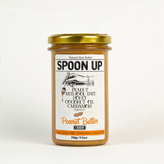 Spoonup Hurma Parçacıklı Fıstık Ezmesi 284 gr