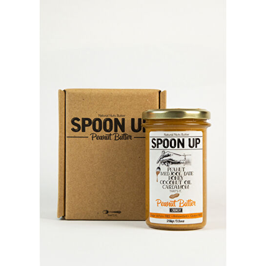 Spoonup Hurma Parçacıklı Fıstık Ezmesi 284 gr