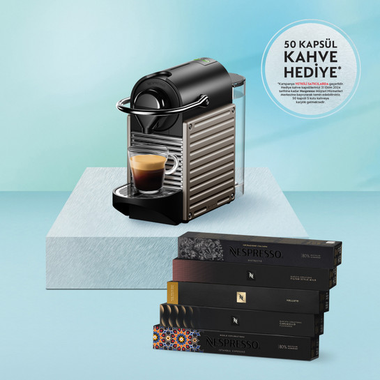 Nespresso C61 Pixie Titan Kahve Makinesi