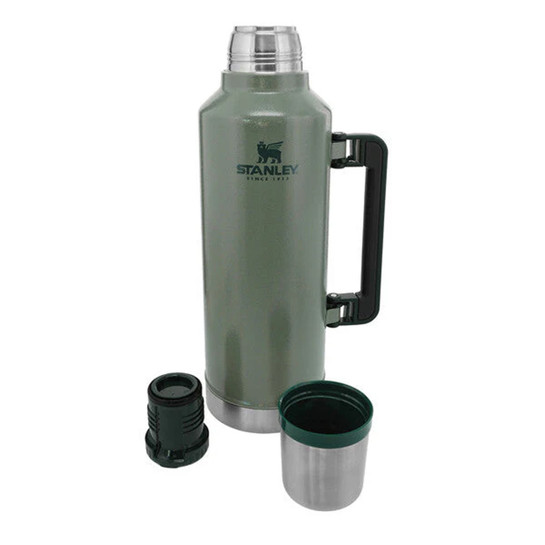 Stanley Klasik Vakumlu Paslanmaz Çelik Termos Hammertone Green 2.3 Lt