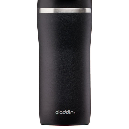 Aladdin Mocca Thermavac Leak-Lock Siyah Çelik El Termosu Bardak 0,35 Lt