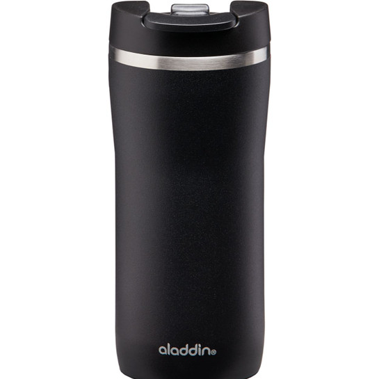 Aladdin Mocca Thermavac Leak-Lock Siyah Çelik El Termosu Bardak 0,35 Lt