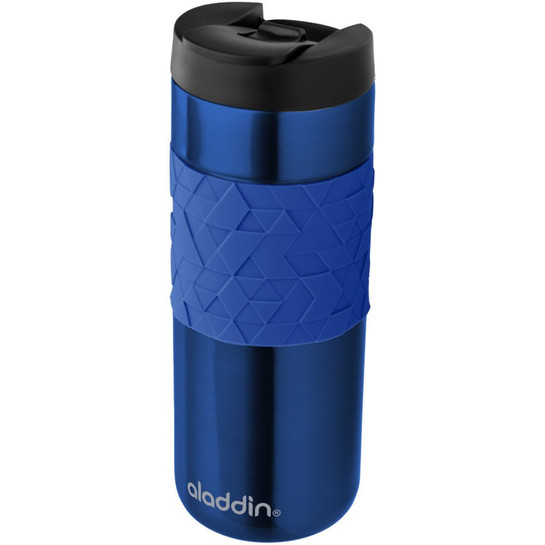 Aladdin Easy Grip Mavi Yalıtımlı El Termosu Bardak 0.47 Lt