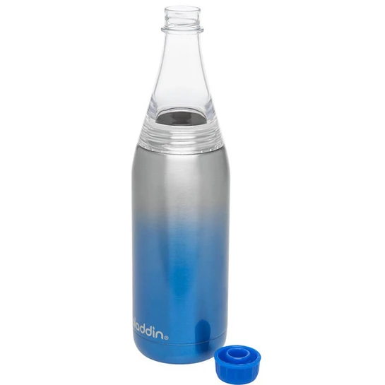 Aladdin Fresco Twist and Go Hybrid Mavi Vakumlu Şişe 0,60 Lt
