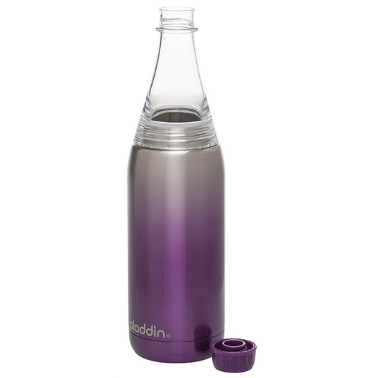 Aladdin Fresco Twist and Go Hybrid Mor Vakumlu Şişe 0,60 Lt
