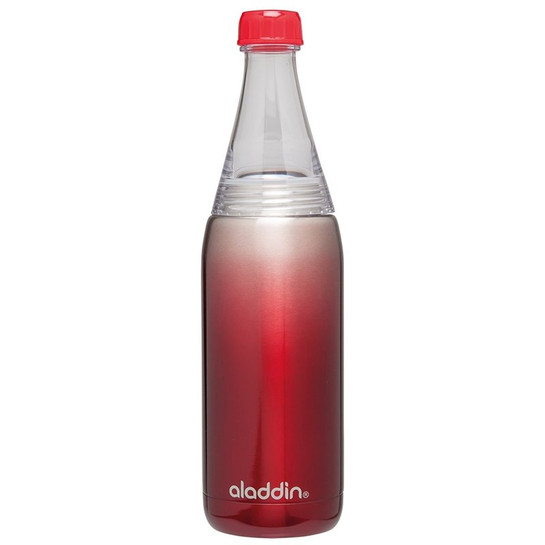 Aladdin Fresco Twist and Go Hybrid Koyu Kırmızı Vakumlu Şişe 0,60 Lt