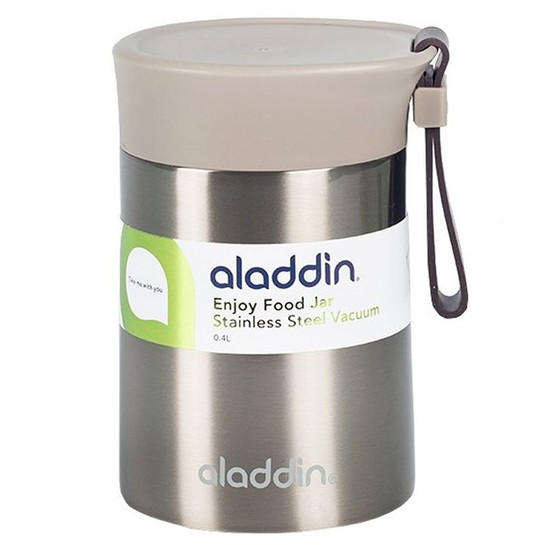 Aladdin Enjoy Füme Paslanmaz Çelik Yemek Termosu 0,40 Lt