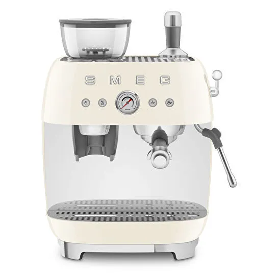Smeg Öğütücülü Espresso Kahve Makinesi Cream Egf03creu