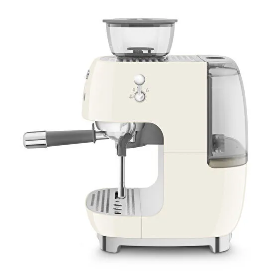 Smeg Öğütücülü Espresso Kahve Makinesi Cream Egf03creu